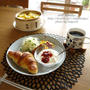 クロワッサン　na　朝ごはん。。。