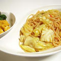 キャベツとアンチョビのパスタ
