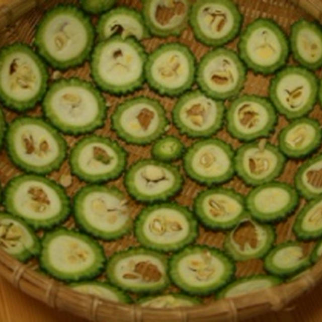 ゴーヤ茶を作った
