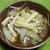 白菜とエノキダケと油揚げの煮物