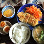 醤油卵付きランチ