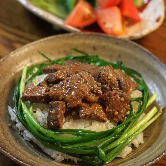 ステーキ丼♪