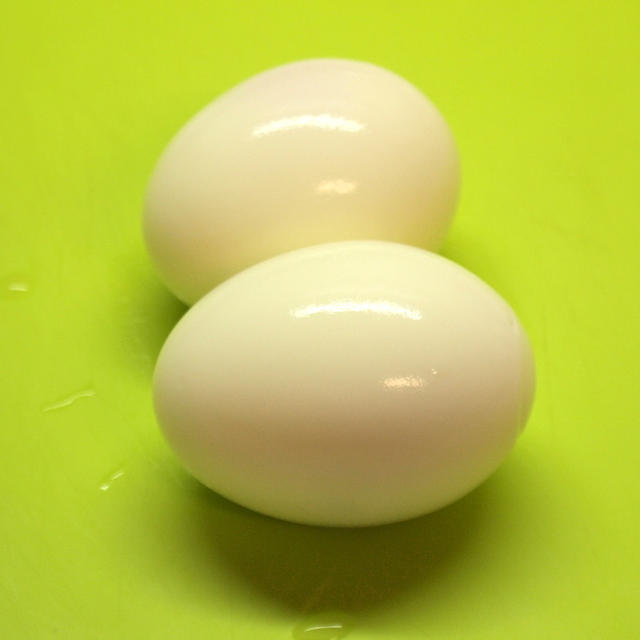 ピカピカ茹で卵