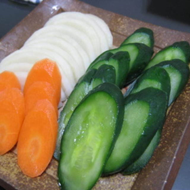 パン床でお漬け物☆