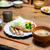 野菜の豚巻き定食
