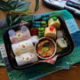 くるくるクマちゃんサンド弁当❤️遠足弁当