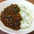 ナスのキーマカレー