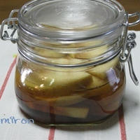 さつまいもジャムにフルーツブランデーをきかせて