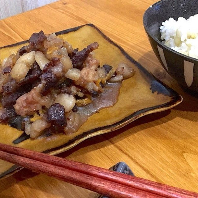 しょうがたっぷり♬猪肉と豚バラのしぐれ煮のレシピ★