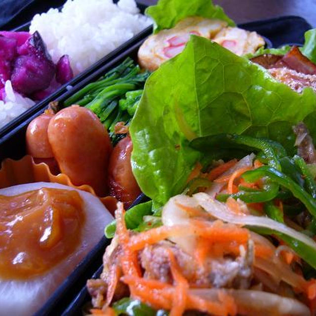 小アジの南蛮漬け弁当～☆