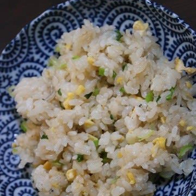 5月14日　　葱玉しらすチャーハン