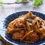 新ごぼうと鶏肉にオイマヨにんにく照り炒め