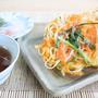 そうめんの彩りかきあげ