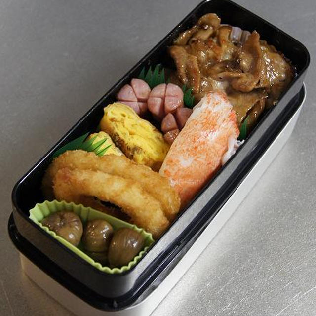 生姜焼き弁当