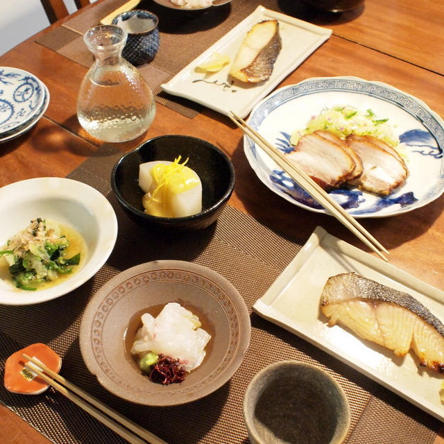 地味ながら頑張った夕食