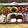 母に届ける仕出し風弁当。
