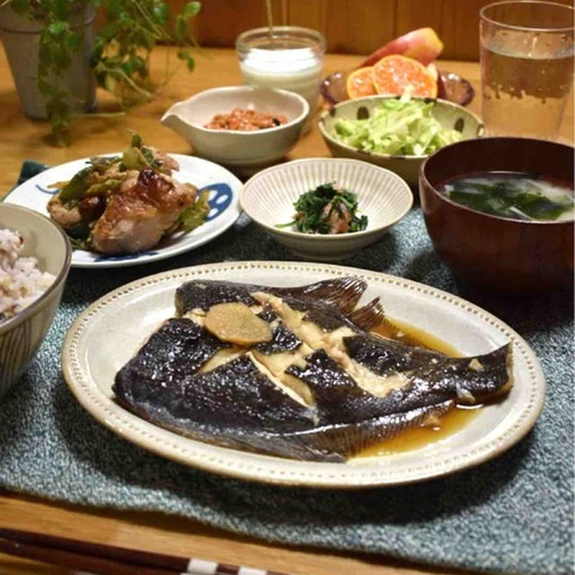 冬季練習開始〜筋トレ後の晩ごはん。