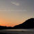 菊ヶ浜の夕景