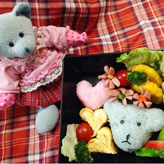 愛娘みぃへ…♡お誕生日のお祝い弁当