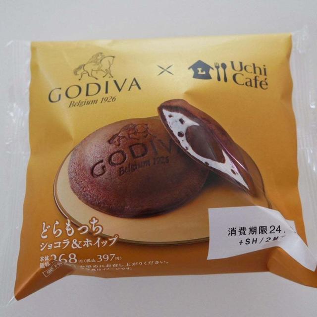 ゴディバ✕ローソン、どらもっちショコラ&ホイップ#推せるコンビニスイーツ