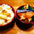 松茸おこわと秋鮭の塩焼き