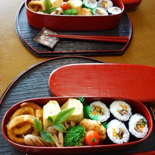 美味しい笑顔が見たくて♪弁当に詰めて,,,,。