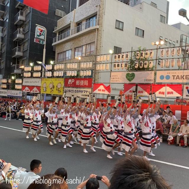 高円寺阿波踊り2日目♡