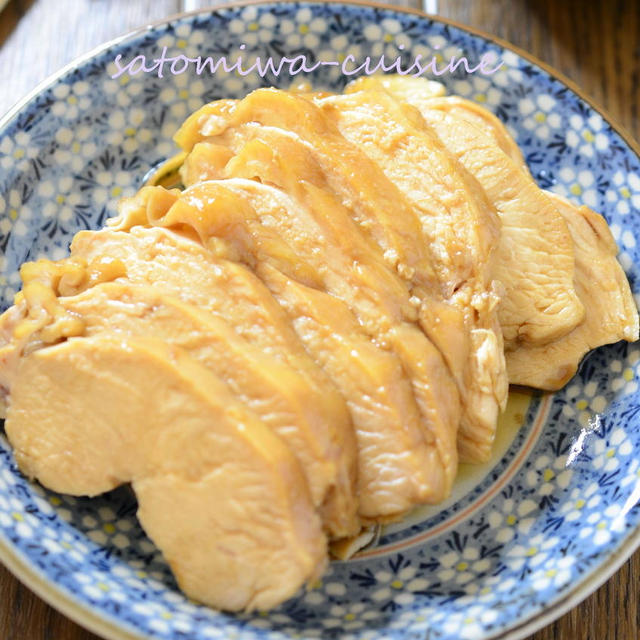 【鶏むね肉の甘旨煮】ほったらかしで簡単！煮るだけ☆