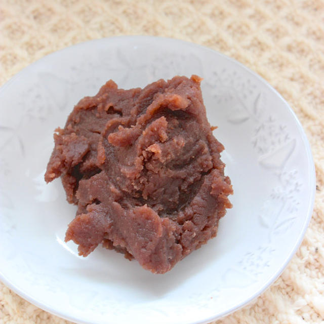 【　こしあんも手作りできました！　】
