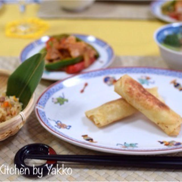 【レッスンリポート】4月春の食材でヘルシー中華②