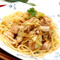 お箸で食べたい☆鶏ネギ味噌パスタ by エリオットゆかりさん