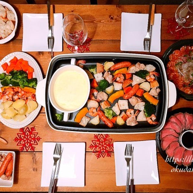 クリスマスの食卓＊サンタさんの正体