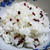 紅麹米を入れて炊くご飯