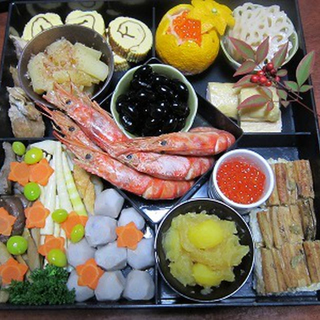 今年のシメ　おせち料理