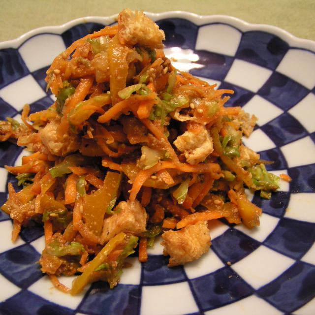 タップリ野菜のごま味噌酢和え