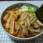 しめじともやしの醤油ラーメン