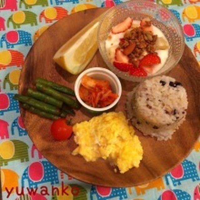 雑穀ごはん。