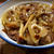 蓮根とえのきのあんかけ牛丼