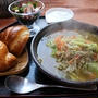 つみれ汁がスープカレーにリメイク