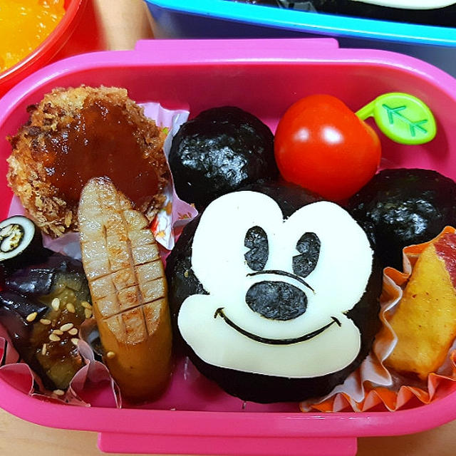 ★幼稚園弁当★ミッキーマウス