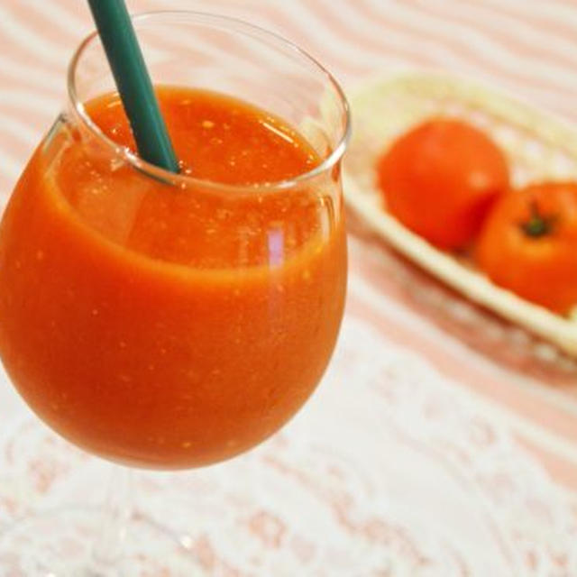 自家製トマトジュース♡トマトそのままのおいしさを♪【農家のレシピ帳】