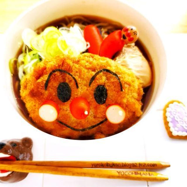 アンパンマン蕎麦♪コロッケそば＆札幌市南区川沿「回転寿司函館漁火」コープソシア店さんで「Aランチ」「タコ吸盤軍艦」「ホッキサラダ」大満足寿司ランチ♪