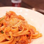 昼カフェ☆トマトジュースでスパイシーエスニックナポリタン（レシピ）