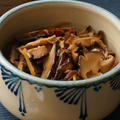 干し椎茸の生姜シロップ煮
