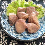 豚角切り肉で、焼き豚