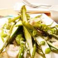 【40Kcal】春野菜のオーブン焼き。はまぐりのカプチーノソース♪ by Nobukoさん