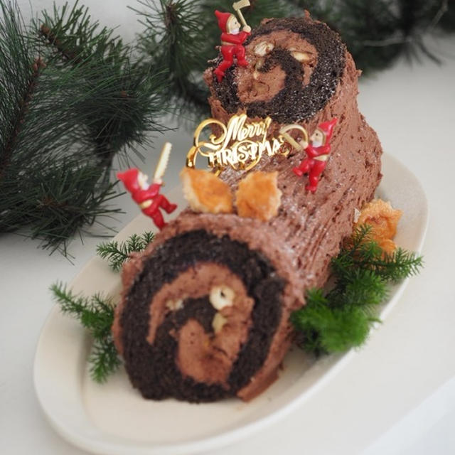 ビッシュドノエルを作りました🎄