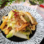 白菜の大量消費に☆カリッモチッと焼いた厚揚げと白菜のしらすピリ辛オイスター炒め