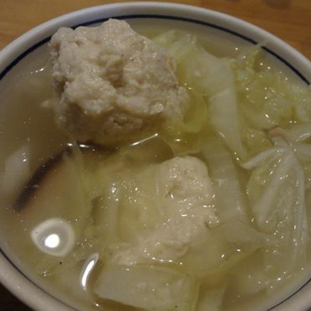 いろいろ使える鶏肉団子