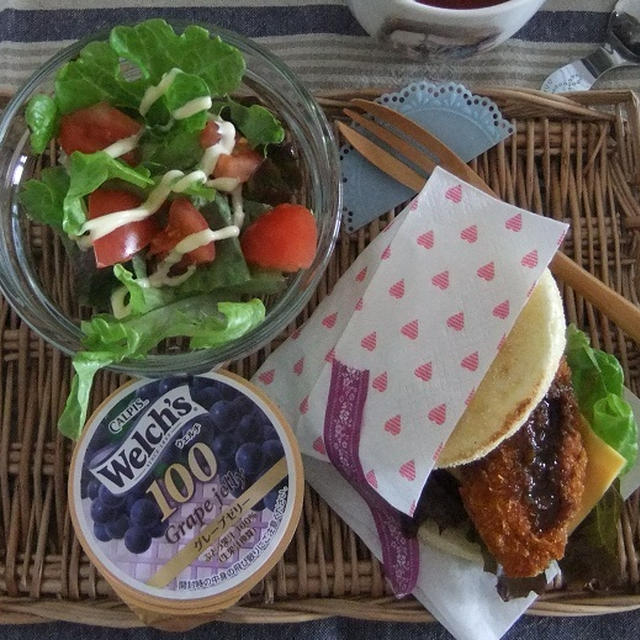 Cafeシンプルライフ・マフィンサンドのモーニングセット